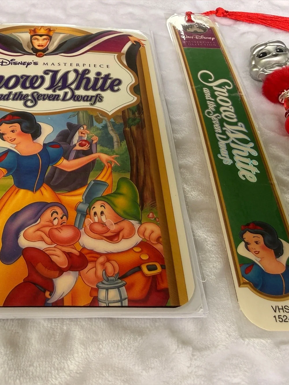 Up-cycled Snow White VHS notebook bundle
